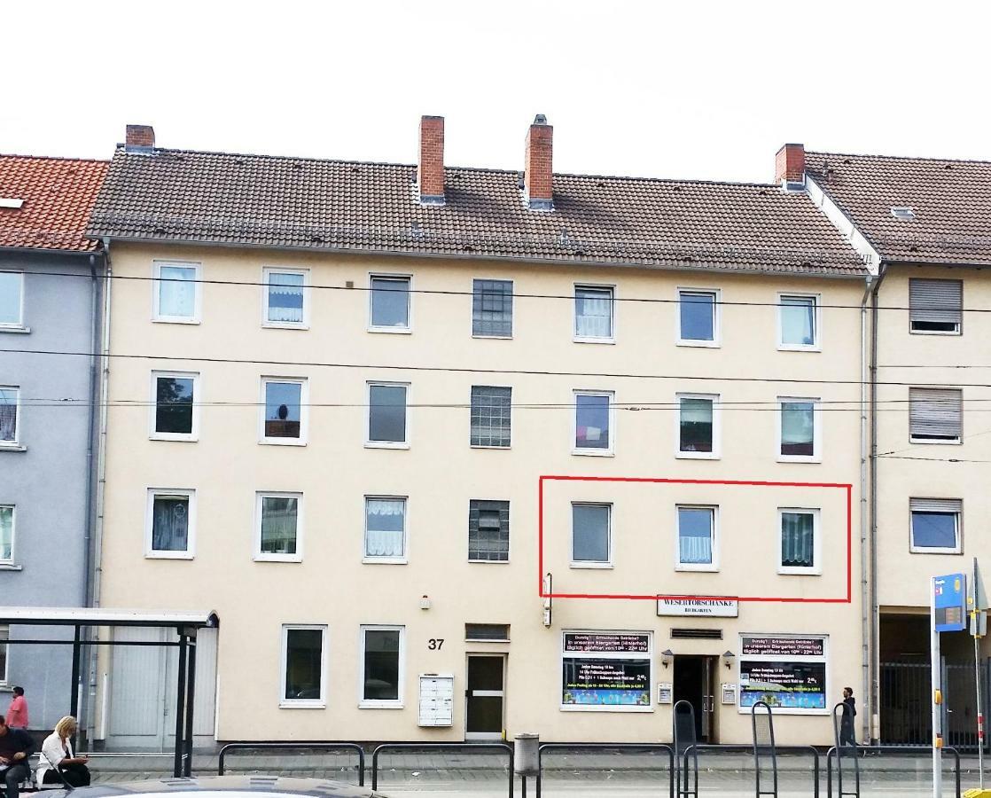 Moderne Ferienwohnung Am Wesertor Kassel Buitenkant foto